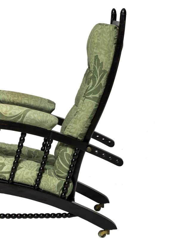 A classic Morris & Co. reclining chair Paul Reeves